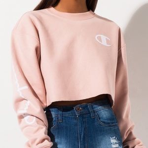 Champion cropped sweatshirt